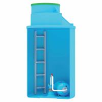 Кессон АКВАТЕК 1,5 м3 для обсадной трубы 125-133мм.