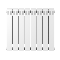 Радиатор биметаллический RIFAR Monolit 500 / 8 секций, боковое подключение