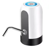 Помпа-диспенсер для воды на бутыль, автоматический ESSAN PUMP W-19 на аккумуляторе, БЕЛЫЙ