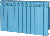 Радиатор биметаллический RIFAR Monolit 500 / 12 секций, САПФИР боковое подключение