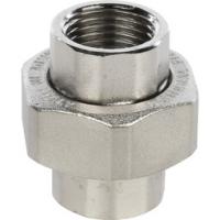 STOUT Разъемное соединение "американка" ВB никелированное 1 1/4