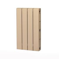Радиатор биметаллический RIFAR SUPReMO 500 / 4 секции, АЙВОРИ боковое подключение