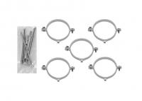 Vaillant Хомуты для крепления труб DN 80 (5шт)