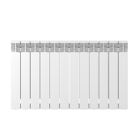 Радиатор биметаллический RIFAR BASE 500 / 12 секций, боковое подключение