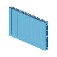 Радиатор биметаллический RIFAR SUPReMO 500 / 12 секций, САПФИР боковое подключение