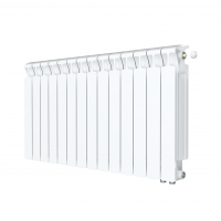 Радиатор биметаллический RIFAR Monolit Ventil 500 / 14 секций, нижнее правое подключение