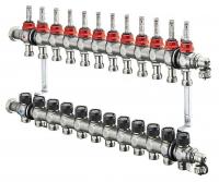 Oventrop Коллектор Multidis SF 12 х G 3/4 с ротаметрами