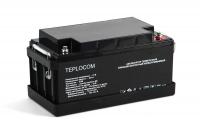 Teplocom аккумулятор герметичный свинцово-кислотный 65Ач