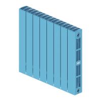 Радиатор биметаллический RIFAR SUPReMO 500 / 8 секций, САПФИР боковое подключение