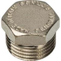 STOUT Заглушка наружная резьба никелированная 1/2