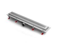 MCH Водоотводящий желоб с боковым сливом Ø40 рамка пласт. 750мм G BASIC (CH750B)