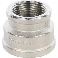 STOUT Муфта переходная внутренняя резьба никелированная 1"1/4X1"