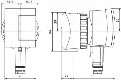 Циркуляционный насос Wilo Star-Z NOVA