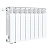Радиатор биметаллический RIFAR BASE Ventil 350 / 8 секций, нижнее левое подключение