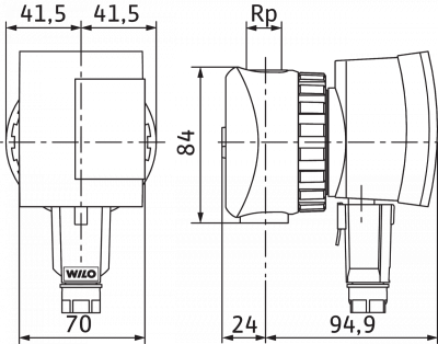 Циркуляционный насос Wilo Star-Z NOVA