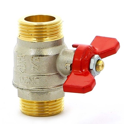 Кран шаровой ВВ OREGON бабочка BUGATTI 3/4"