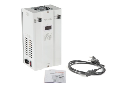 Фазоинверторный стабилизатор для газовых котлов отопления TEPLOCOM ST-1000 INVERTOR