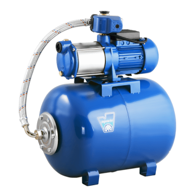 Aquario AUTO AMH-100-6P (50л.) насосная станция многоступенчатая