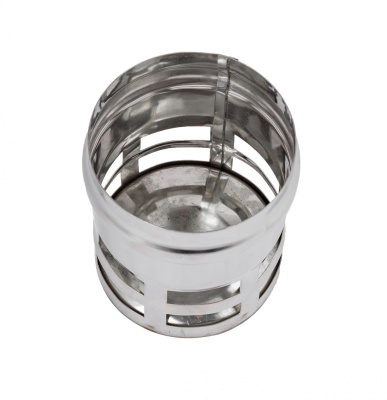 Наконенчик газоотвода ESSAN горизонтальный нерж. конусный