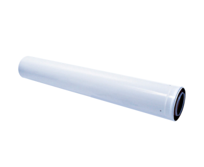 Прямой участок дымохода Vaillant из жёстких труб Dn80 PP, 2,0 м