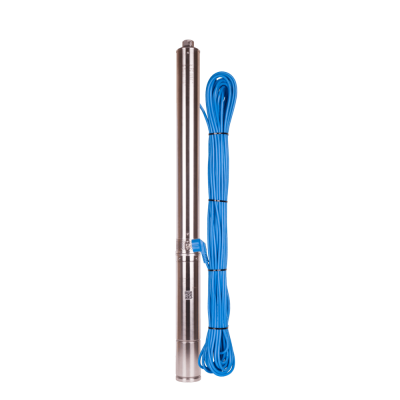 Насос скважинный Aquario ASP1.8E-50-90(P) с плавным пуском (встр.конд, каб.50м)