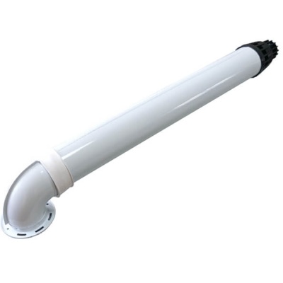 Проход через стену горизонтальный для дымохода Protherm D60/100 мм, длина 0.75 м