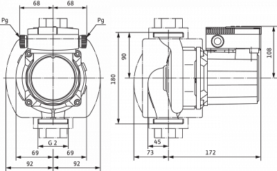 Циркуляционный насос Wilo-TOP-S 30/10 DM PN6/10