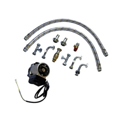 Комплект для соединения настенного котла с бойлером B60 (без шлангов), соединение снизу