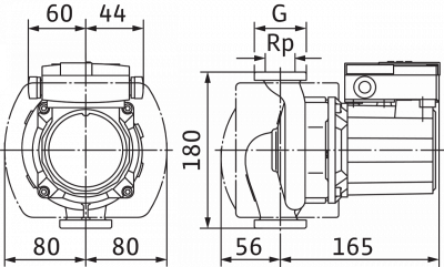 Циркуляционный насос Wilo-TOP-S 25/7 EM PN6/10