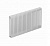 Стальной трубчатый радиатор RIFAR TUBOG TUB 3057 2/ 4 секции, БЕЛЫЙ, боковое подключение
