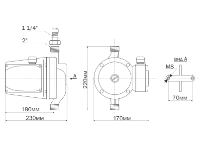 Aquario AC 5-8-32 циркуляционный насос
