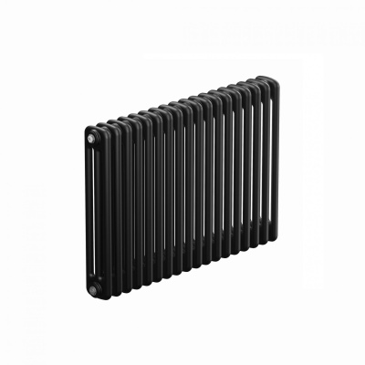 Стальной трубчатый радиатор RIFAR TUBOG TUB 3057 1/ 8 секций, АНТРАЦИТ, боковое подключение